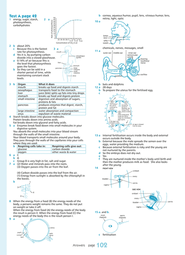 Excel Essential Skills - Science Revision Workbook Year 9 - Picture 11 of 12