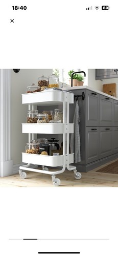 Servierwagen weiß - Bild 4 von 4