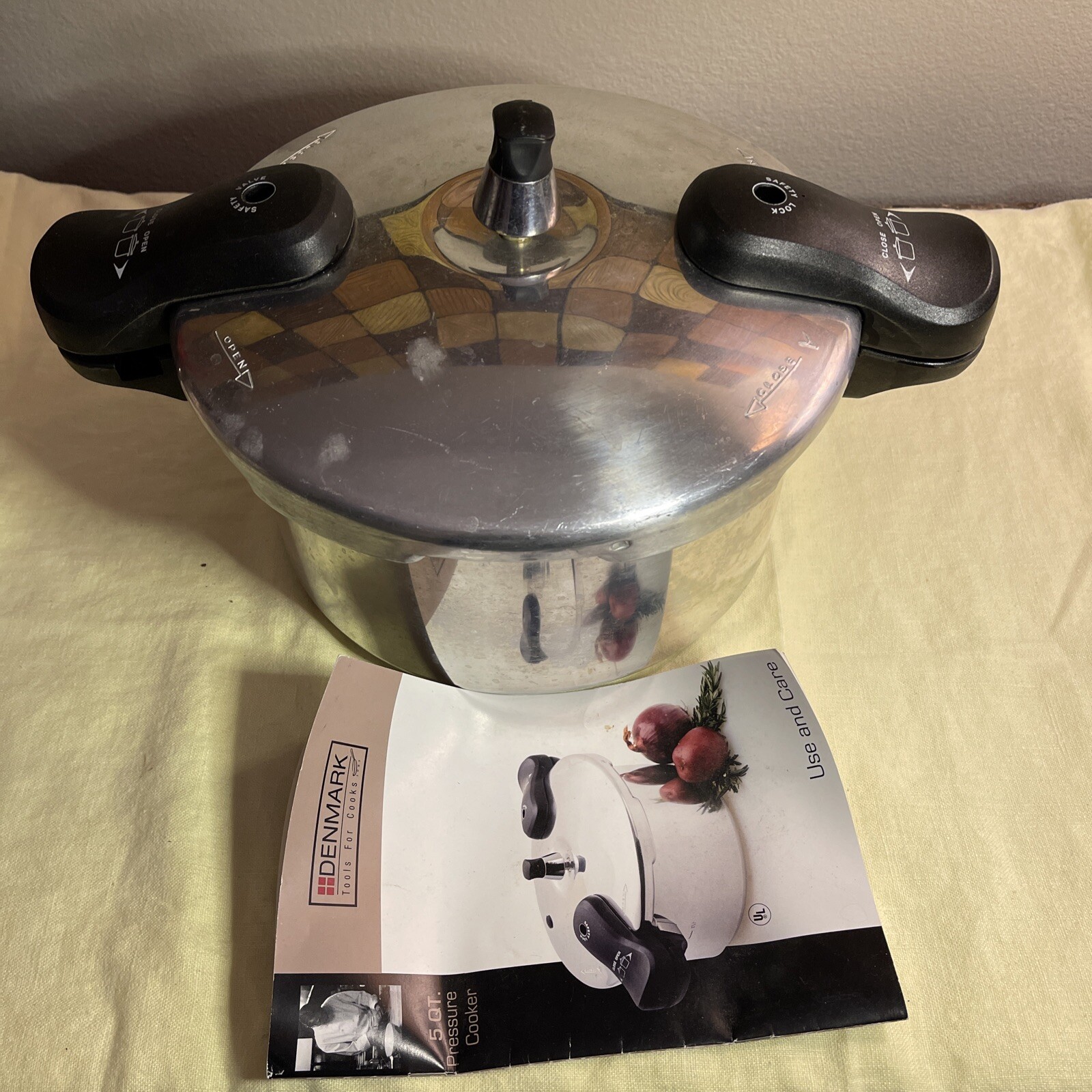 Denmark Kitchen Aluminum Pressure Cooker 6 Quart / Model Y22(5)00 eBay