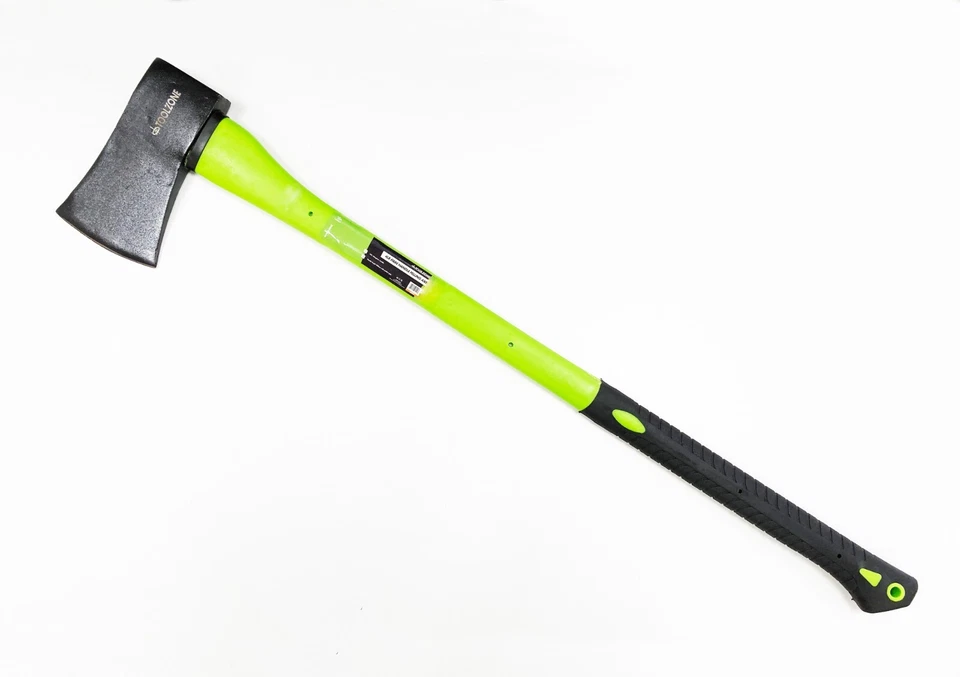 4LB LOG SPLITTING TREE FELLING CHOPPER  MAUL AXE WITH HICKORY SHAFT HANDLE - Image 3 of 3