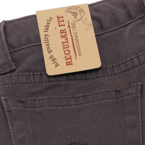 8314U pantalone bimbo ARMANI JUNIOR grigio cotone trouser kid boy - Picture 4 of 4