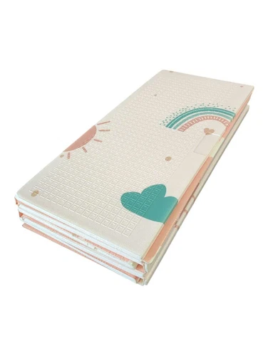 Spielmatte Baby - Krabbelmatte Baby 150x180x1cm - Krabbelmatte Wendbar, Faltbar