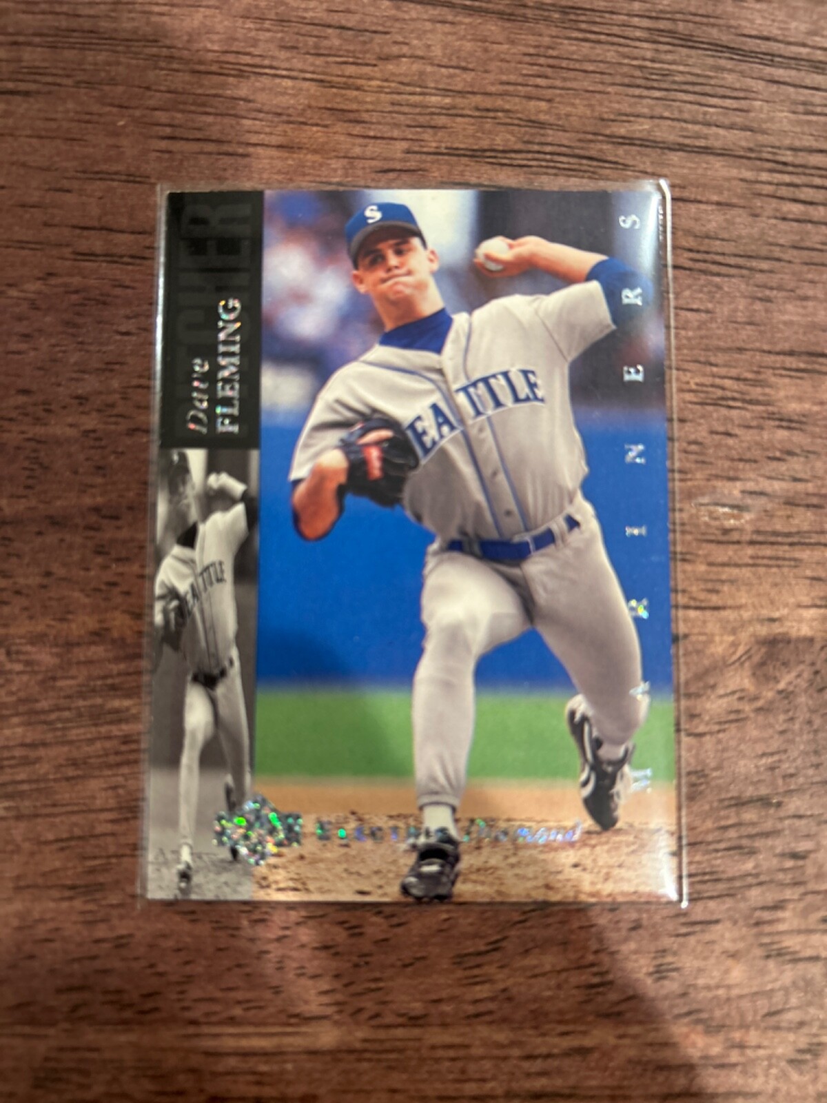 1994 Upper Deck - Dave Fleming #246 Electric Diamond Silver Back