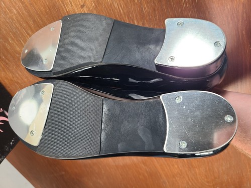 Revolution Easy On Study Stepptanzschuh Damengröße 12,5 AD schwarz Lackleder - Bild 11 von 12