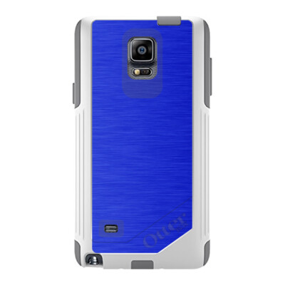 OtterBox Commuter for Galaxy Note(Choose Model)Blue Stainless Steel Print