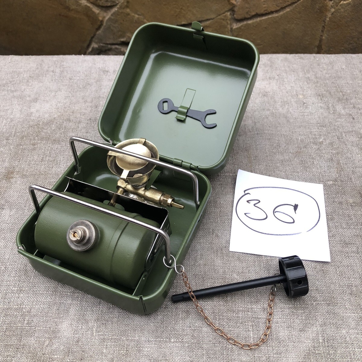 PRIMUS - 【ラスト一品】Optimus 8R クローンストーブ　ロシア製　pt1 Vintage Camping Fuel Folding Stove PRIMUS PT1 Russian Soviet