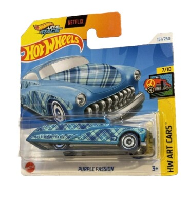 Hot Wheels Purple Passion Treasure Hunt HW Art Cars 2024 HTF22 Neu OVP