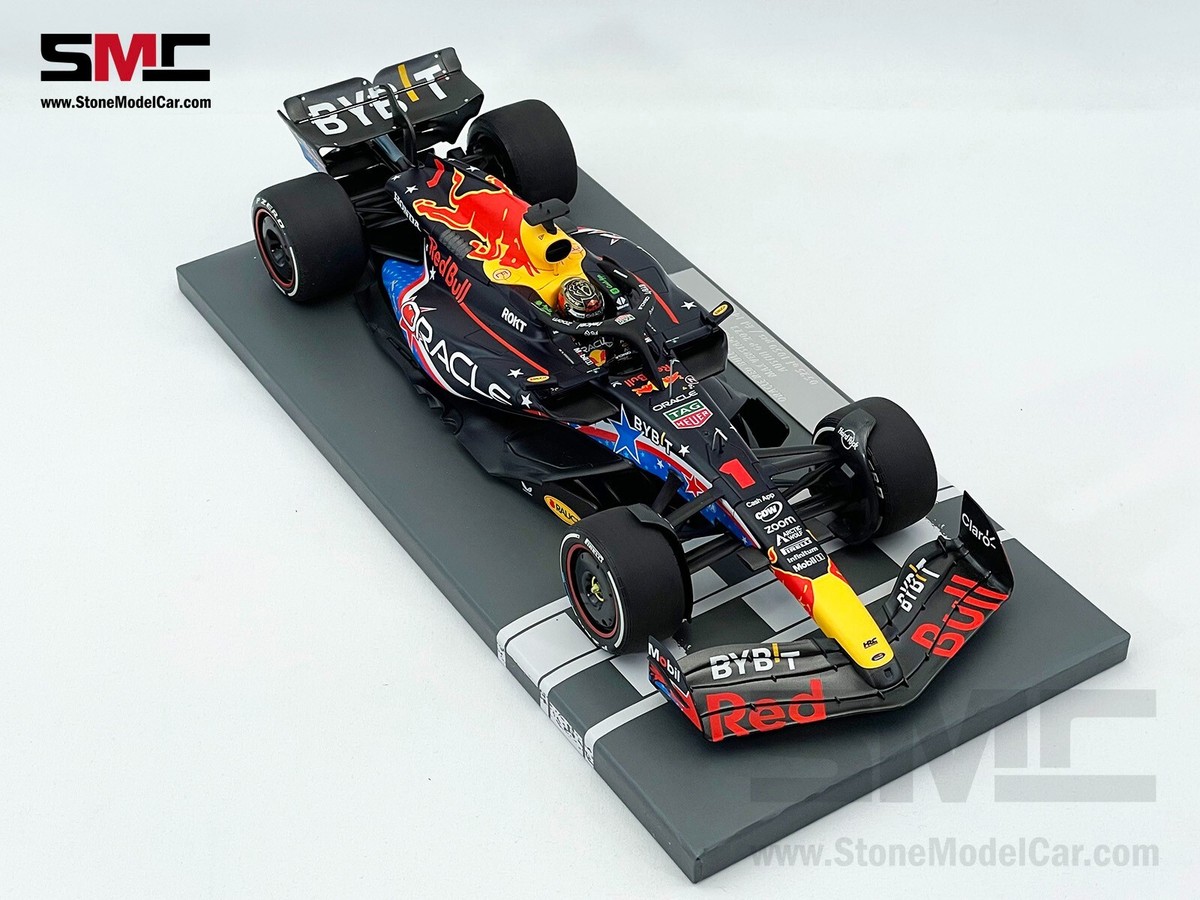 Red Bull F1 RB19 Max Verstappen US GP Austin 2023 World