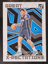 Paolo Banchero 2022-23 Panini Donruss GREAT X-PECTATIONS Rookie Insert Card no.7. rookie card picture