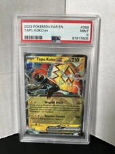 Pokemon Paradox Rift Tapu Koko Ex 068/182 *687 PSA 9