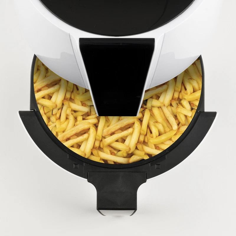 Friggitrice ad Aria Calda no Olio G3Ferrari Friggisano Easy 4,8L Bianco, fotografia 5 di 10