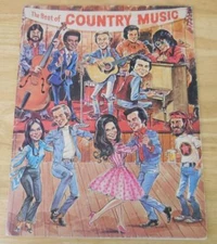 The Best of Country Music Magazine Booklet - Art by Herb Burnette 1978