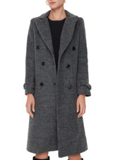 Trendyol Womens Double-breasted Woven Trench Coat Size 34 Uk 8