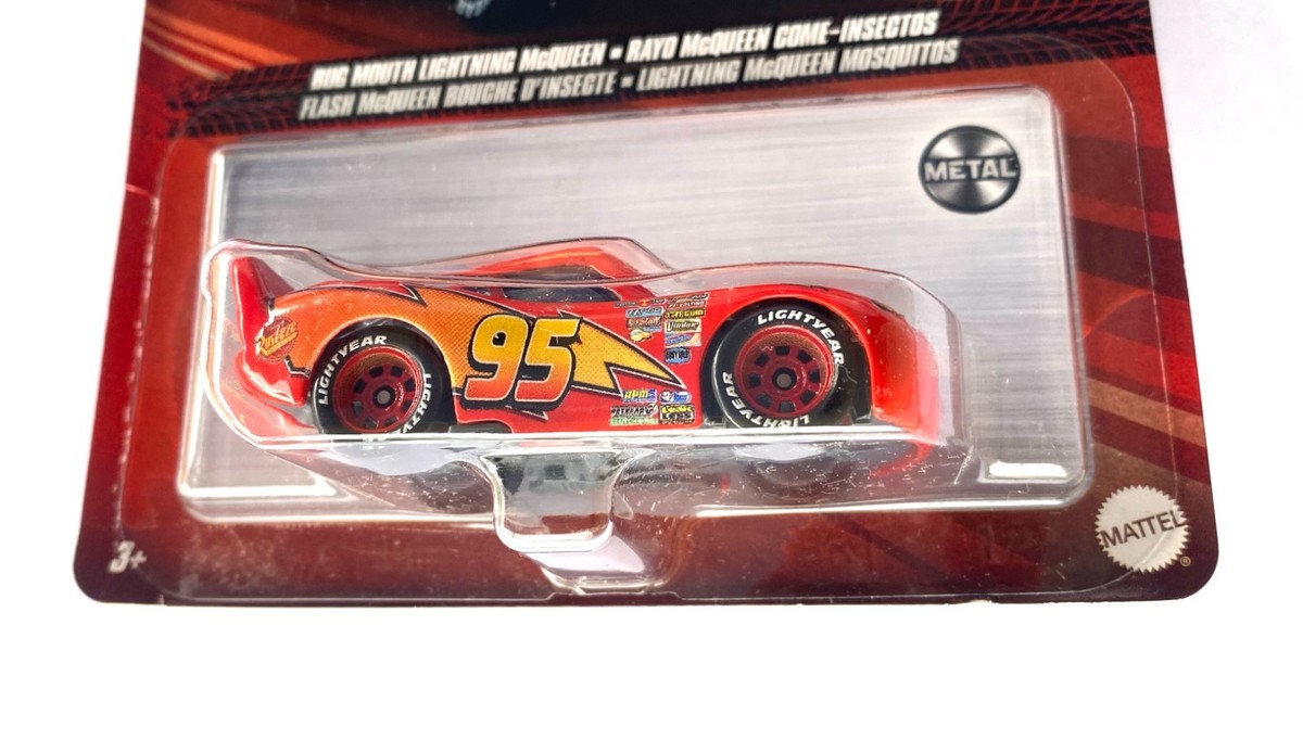 Disney Pixar Cars-- Bug Mouth Lightning McQueen-- As Seen In