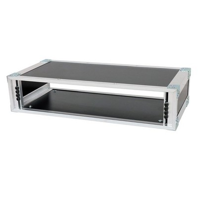 2HE Studiorack 23 CM 19 Zoll Studio Rack 2U Tischrack 19'' Rack Made in Germany!