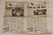 2 x TT Special Newspapers 1979  Manx Grand Prix. 4th and 6th September. Watts.