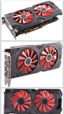XFX RX 570 4GB GDDR5 RS XXX Edition PCI-Express 3.0 Graphics Card RX-5,Black/Red