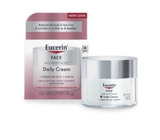 EUCERIN Q10 Revitalize Daily Cream for All Skin Types 1.7 Oz 2 Pack BRAND NEW
