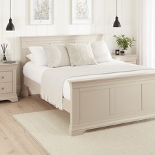Wilmslow Grey Painted 5ft King Size Bed- SLIGHT SECONDS - WDG05-F474