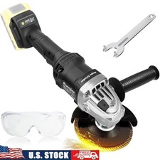 Cordless Angle Grinder Brushless Motor 20V Lightweight Tool Spindle Lock New