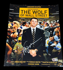 MARTIN SCORSESE SIGNED AUTOGRAPH 11x14 POSTER PHOTO WOLF OF WALL STREET BECKETT
