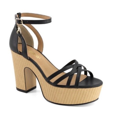 zapatos Andrea. Zapatos De mujer tacón altos plataforma