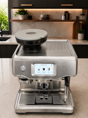Sage The Oracle Touch SES990 Kaffeebohnen Trichter Deckel Abdeckung Ersatz Grau 