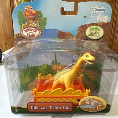 2010 Learning Curve Dinosaur Train Ella With Train Car New Fast Shipping!