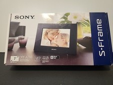 Sony DPF-A710 7" Digital Picture Frame Complete Tested In Original Bo
