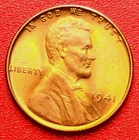 1941-P Lincoln Wheat Cent Penny GEM RD BU From an Original Bank Roll