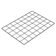 16" x 12" Wire Grid Panel Wall Grid Decorative Board Photo Display Black