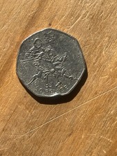London Olympics Fencing Circulated 50p 2011 - Available on eBay