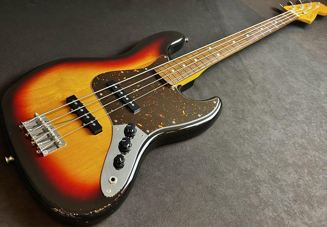 ベース Fender Japan Jazz Bass JB62 Fender Japan JB62-75US Jazz Bass Sunburst USA PU CIJ P0