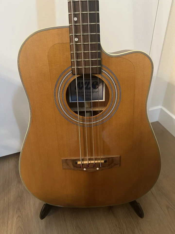 Bajo eléctrico acústico AXL AG-700-BC Studio Series Dreadnaught mano derecha Foto 4 de 4