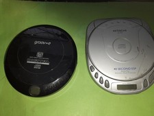 Hitachi DA-P440 Groov-e Retro Cd Player Walkman Black GV-PS110-BK working