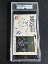 Mike Schmidt Steve Carlton HOF Signed 1979 First Day Cover FDC PSA/DNA AUTO