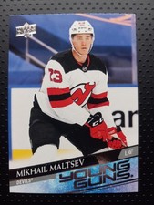 2020-21 Upper Deck Extended Series Young Guns #723 Mikhail Maltsev Rookie Card