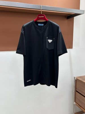 Prada Artistic Series Cotton T-Shirt, Premium Comfort, Size XL