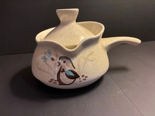 Red Wing gravy boat vintage