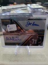 Panini Prizm Dual Autograph Joe Greene Donnie Shell /25 Steelers Football