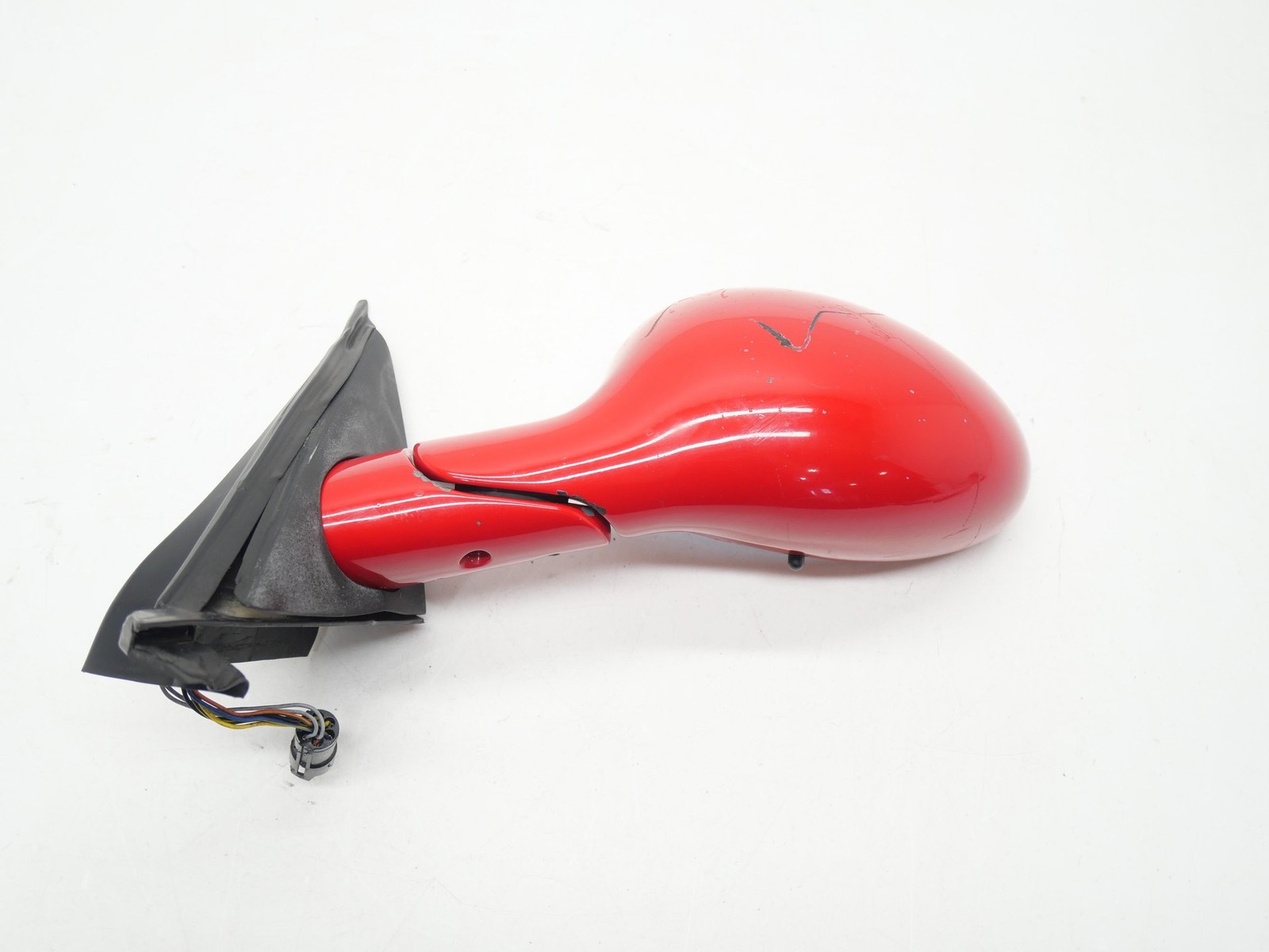 2001 Ferrari 360 Spider Driver Door Mirror Assembly Corsa Red Left Side LH OEM