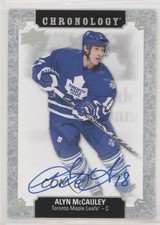 2018 Upper Deck Chronology Franchise History Alyn McCauley #FH-TO-AM Auto 00s4