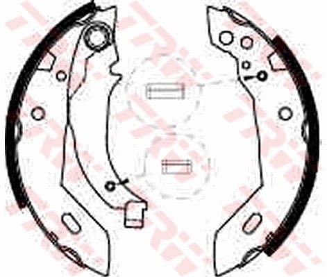 Fits TRW GS6228 BRAKE SHOE SET  ⭐UK Stock⭐
