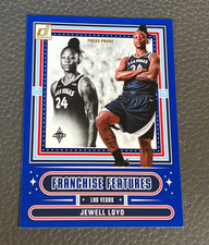 2025 Panini Donruss WNBA - Franchise Features Jewell Loyd #9 Press Proof Blue