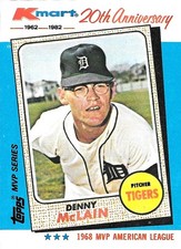 1982 K-Mart 20th Anniversary Baseball ~ Pick Your Cards