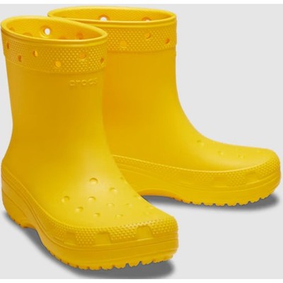 New CROCS Unisex Sunflower Iconic Classic Rain Boots Size M 8/ W10
