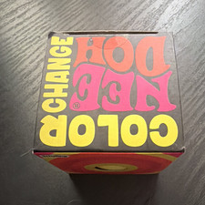 Schylling NeeDoh Color Change Groovy Glob Multicolor Squeeze Toy Ball
