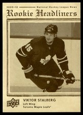 2009-10 Upper Deck Rookie Headliners Viktor Stalberg Toronto Maple Leafs #RH17