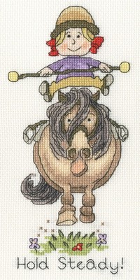 Bothy Threads ~ gezähltes Kreuzstich-Set ~ Thelwell ~ Hold Steady ~ XT8 ~ Pferd