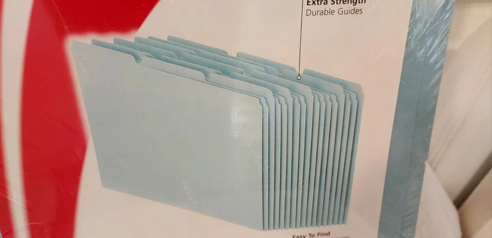 PENDAFLEX FILE GUIDES (1 SET) - LIFETIME GUARANTEE - Image 3 of 4